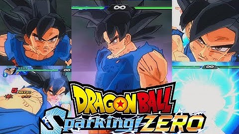Goku ultra instinct sign | Sparking Zero Custom Attack 2 | Dragon Ball Z Budokai Tenkaichi 3 Mod