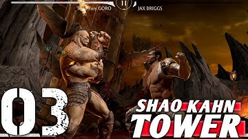 Mortal Kombat Mobile Gameplay Walkthrough Part 03 | SHAO KAHN TOWER