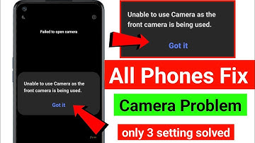 📸unable to use camera as the front camera is being used vivo t2x 5g | unable to use camera | 2025