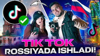 TIK-TOK ROSSIYADA ISHLADI!