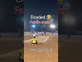 Clean bowled by Faizan shaikh🏏🔥