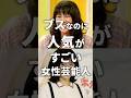 ブスなのに人気がすごい芸能人!