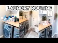 LAUNDRY ROUTINE 2020 | FAMILY OF 5 | LAUNDRY ROOM ORGANIZATION