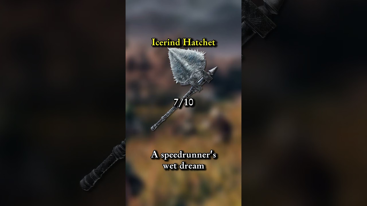 RANKING ELDEN RING AXES‼️🪓