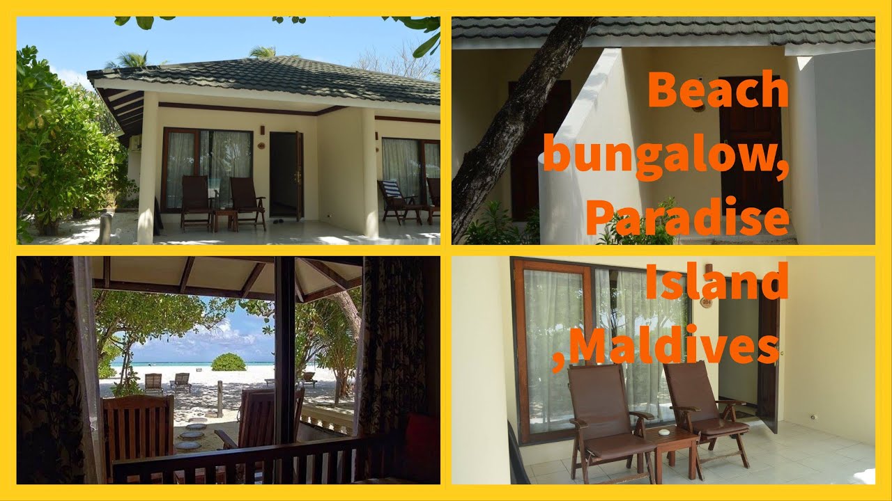 Beach Bungalow Paradise Island Maldives অস ধ রন Beach Bungalow Paradise Island
