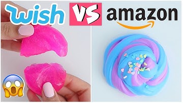 100% HONEST WISH VS AMAZON SLIME REVIEW!