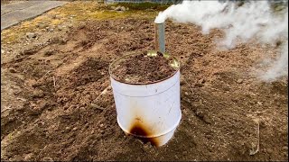 DIY】はじめて炭作りをしてみた結果 - YouTube