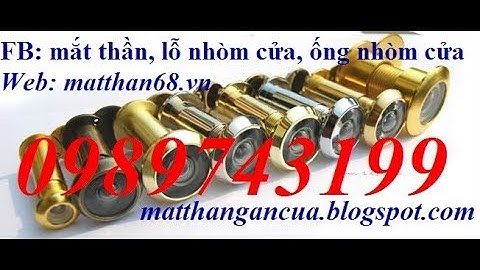 Mắt Thần gắn cửa nhà chung cư kích thước bất kỳ