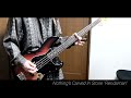 Nothing's Carved In Stone【Rendaman】bass cover