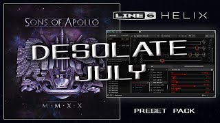 Bumblefoot demonstrates Line6 Helix presets for Sons Of Apollo song &#39;Desolate July&#39;