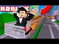 CARRINHO COM FOGUETE A JATO | Roblox - Shopping Cart TURBO