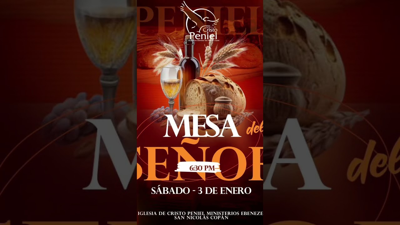 los esperamos hoy en san nicolas copan a la mesa del señor a partir de las 6 30 p m