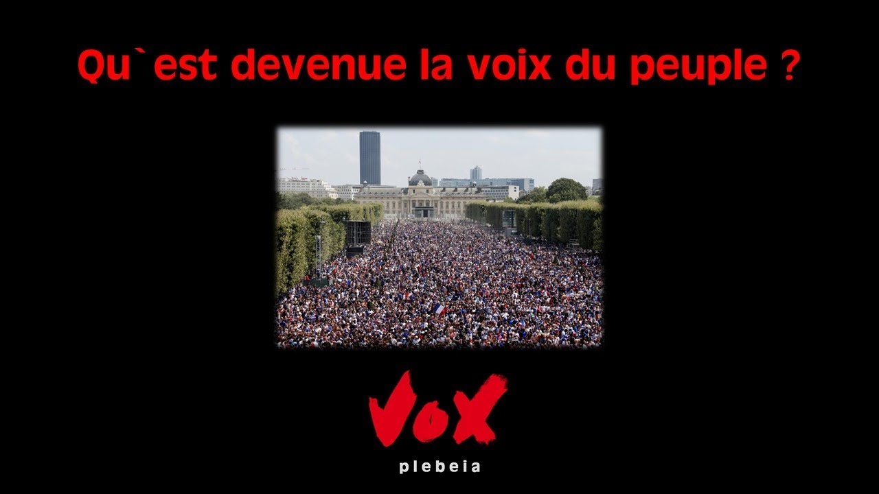 Qu’est devenue la voix du peuple ? YouTube
