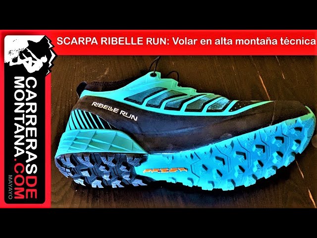 RIBELLE RUN: Zapatilla mountain running. Volar y seguro por la alta montaña YouTube