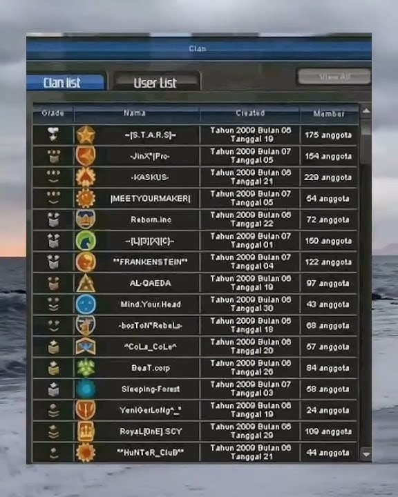 story point blank clan elit di masanya