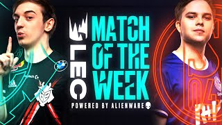 Alienware Match of the Week: G2 vs Schalke 04 | 2021 LEC Spring Week 5