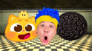 CHAOTIC Ninimochi, D Billions, and Oreo Chase in Dirty Corridors | Gmod Nextbots
