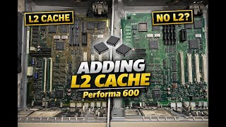 Adding L2 Cache to a Macintosh Performa 600