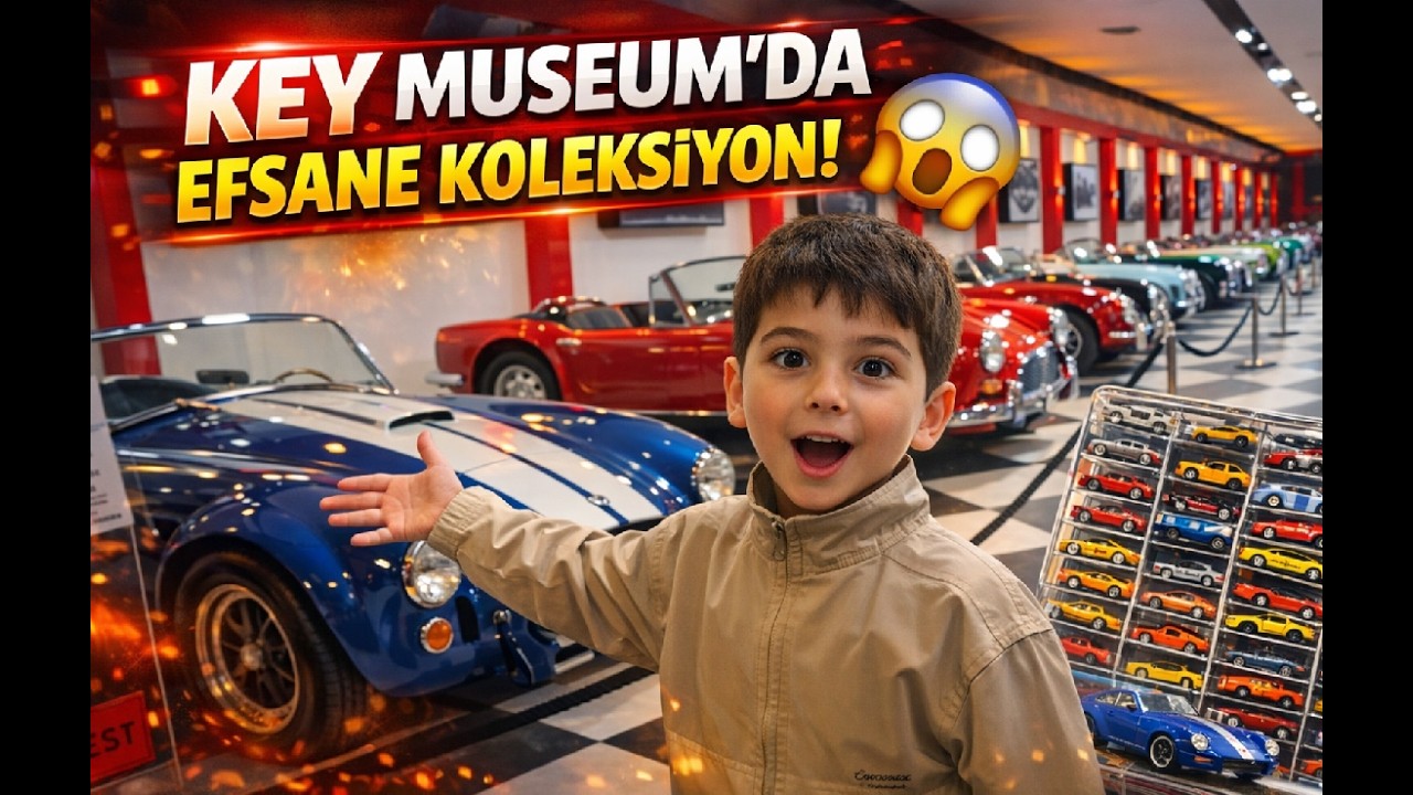 😱 Bu Müzede Yok Yok! | Key Museum’da Efsane Arabalar & Dev Oyuncak Koleksiyonu