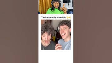 The HARMONY CONNECTION! 🔗🎤  pure CHEMISTRY! Credit @gregg-lefoutaine@davide #shorts #youtubeshorts