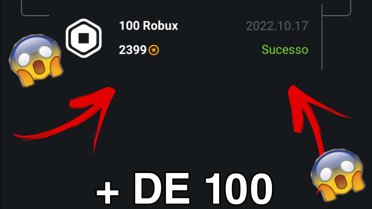 Como eu ganhei mais de 100 ROBUX com 1 APLICATIVO 😱⚠️ #robuxgratis ...
