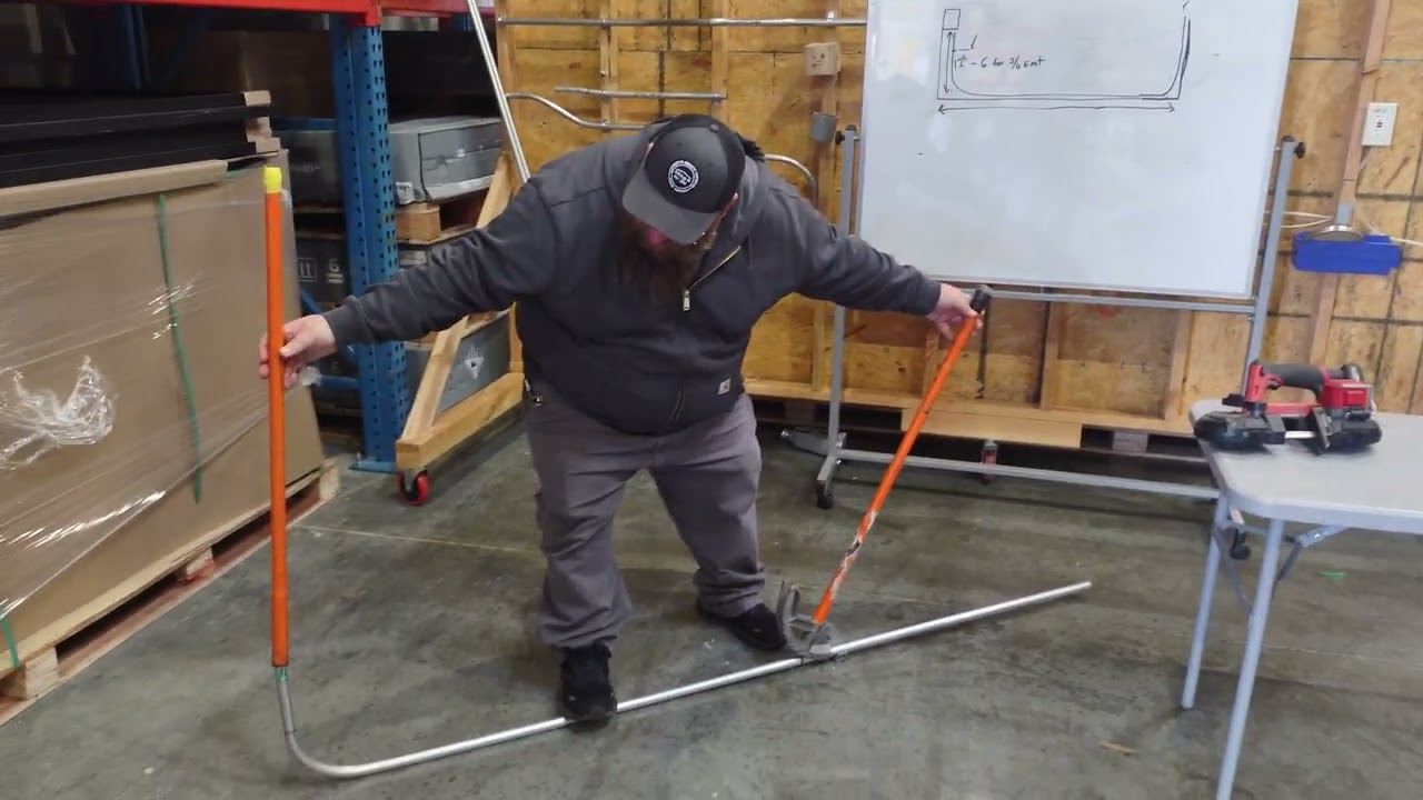 review of how to make a back-to-back 90 bend