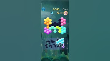 Block Gems: Block Puzzle Games | Hex Jigsaw - Level 108