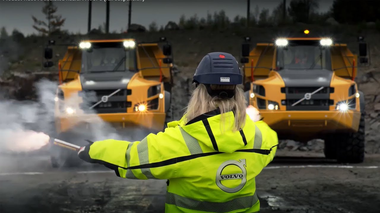 Product video Articulated hauler A45GFS (full suspension)