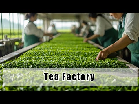 How a Factory Produces Tea