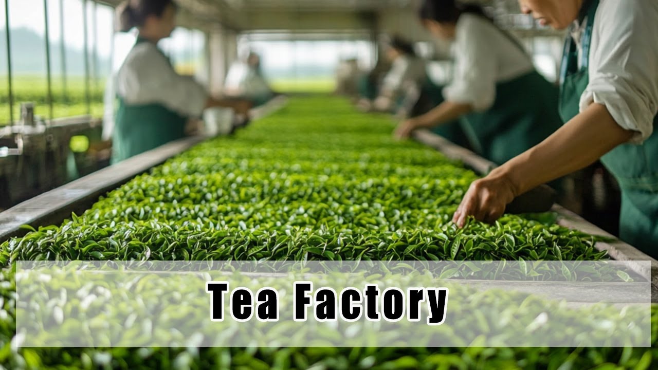 Tea Factory Modifications How a Factory Produces Tea - YouTube