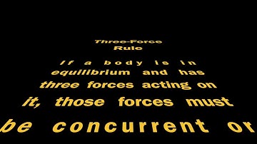 Three Force Rule - The Pole