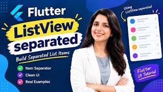 Flutter ListView.separated() Explained | Add Separators Between List Items | Malayalam Tutorial