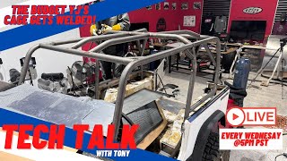 Time To Weld The GENRIGHT Roll Cage In The Budget JEEP YJ! See How Easy This Cage Is to Install!