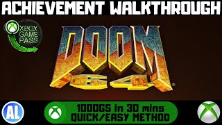 DOOM 64 #Xbox Achievement Walkthrough - Xbox Game Pass - YouTube