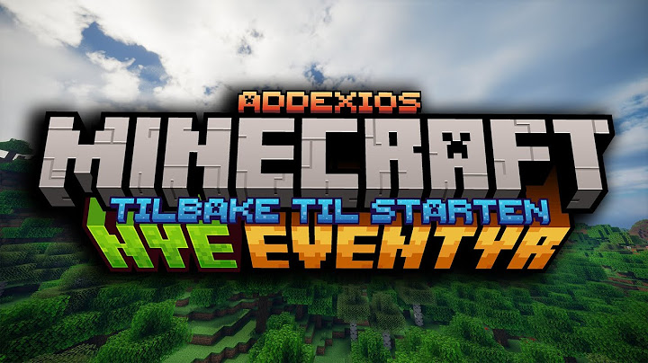 Tilbake til STARTEN!  | Addexios Minecraft: Nye Eventyr  | #1