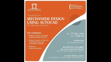 Mechanism Design Using AutoCAD