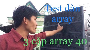Test full dàn array tự ráp khi nâng cấp đồng bộ Trep neo bi 850 Âm thanh NTN || Âm thanh kẹo kéo