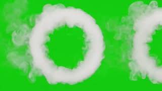 SMOKE RINGS | Free Greenscreen Video Effects | Video Editor Tools | VFX Stock Footage | Chroma Key screenshot 4