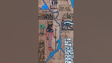 EgyptMap #egypt #papyrus #tutankhamun
