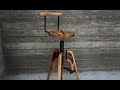 Making a custom wood &amp; steel Bar stool