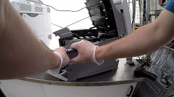 Fusing Unit replacement RICOH Aficio SPC232SF Fuser Tutorial