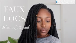 Faux locs tutorial || Urban Soft Dread screenshot 2