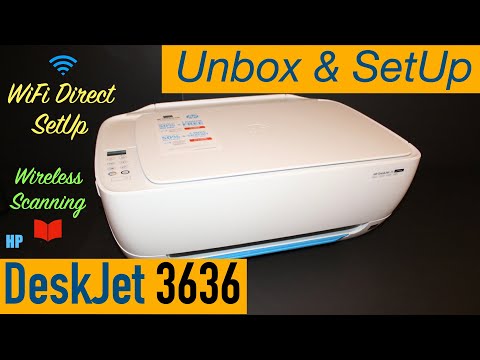 tone social rack HP DeskJet 3636 SetUp, Unboxing, WiFi Direct SetUp, Wireless Scanning !! -  YouTube