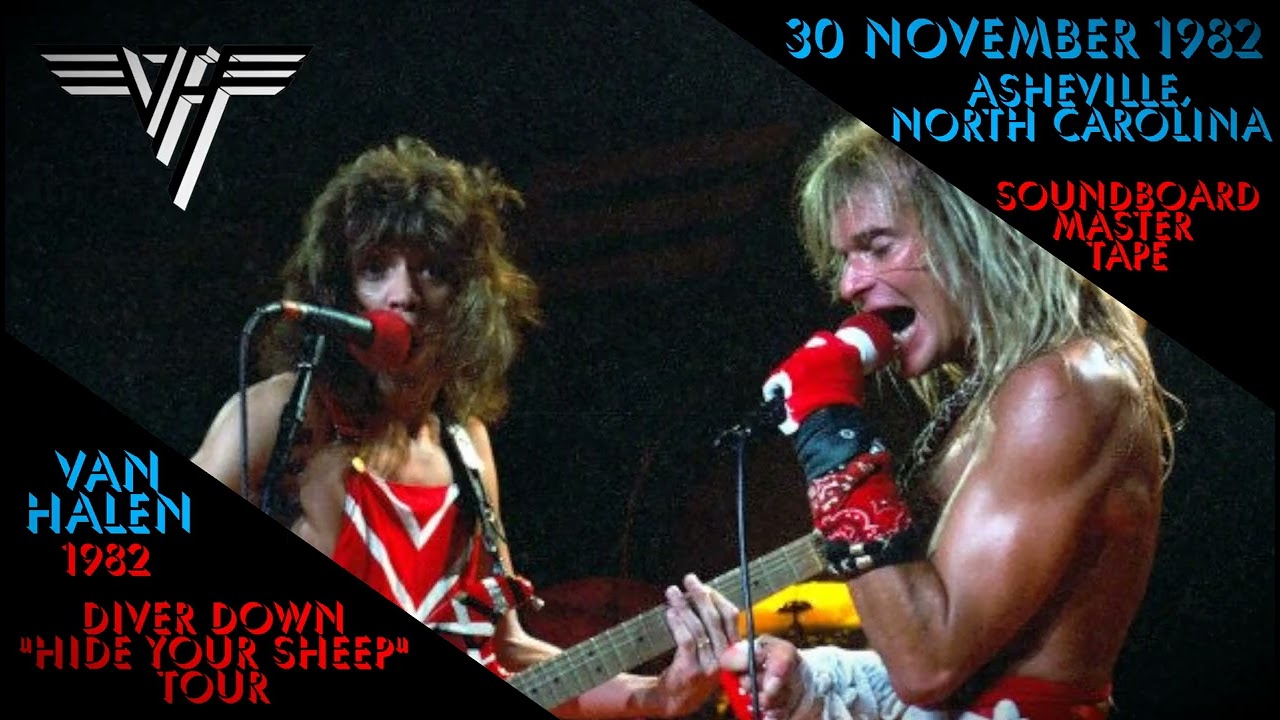Van Halen - 30 November 1982 - Asheville Civic Center, Asheville
