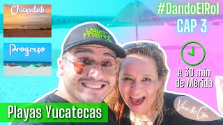 La playa más bonita de Yucatán + ELADIO&#39;S BAR Vlog de viaje Cap.3 || #DandoElRol