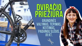 Dviračio priežiūra. 5 dalykai apie grandinės tepimą, keitimą, padangų slėgį ir kt.