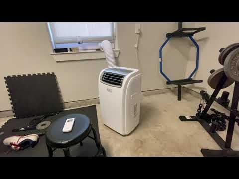 Cooling a Garage Gym - Black and Decker Portable AC Unit Review 