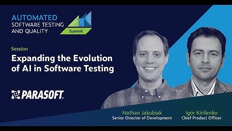 Expanding the Evolution of AI in Software Testing | ASTQ 2023