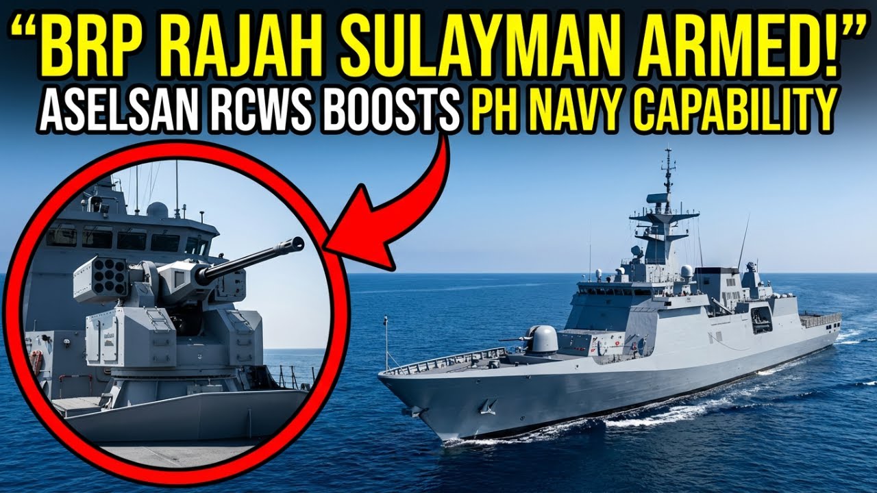 New Firepower at Sea: BRP Rajah Sulayman Armed with ASELSAN Remote ...