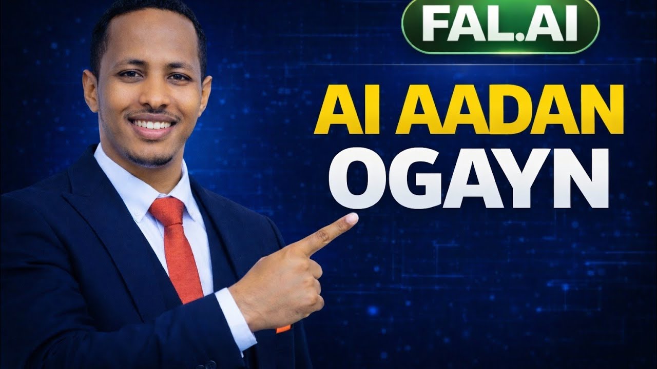 AI-ga ugu fiican: Sawirro, Logos & Videos ku Samee AI Tallaabo Tallaabo || Fal.Ai tutorial.